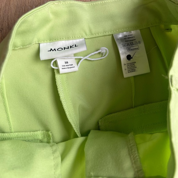 Monki pants lime green - Picture 3 of 4